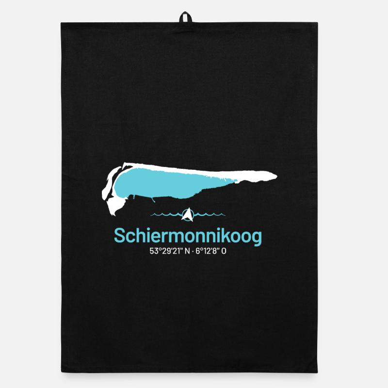 Schiermonnikoog | Design Map Organic dish towel