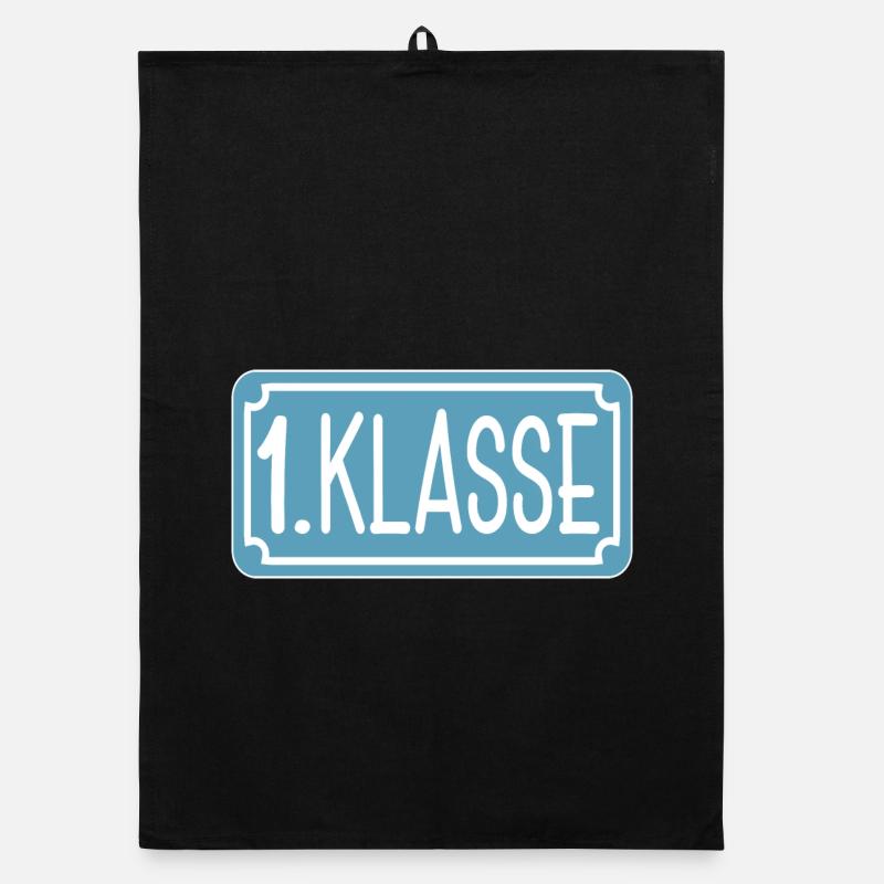 Schulanfang 1. Klasse - ERSTKLASSIG Organic Geschirrtuch