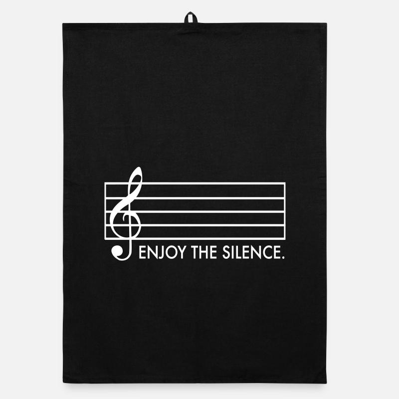 Écoute le silence Torchon bio