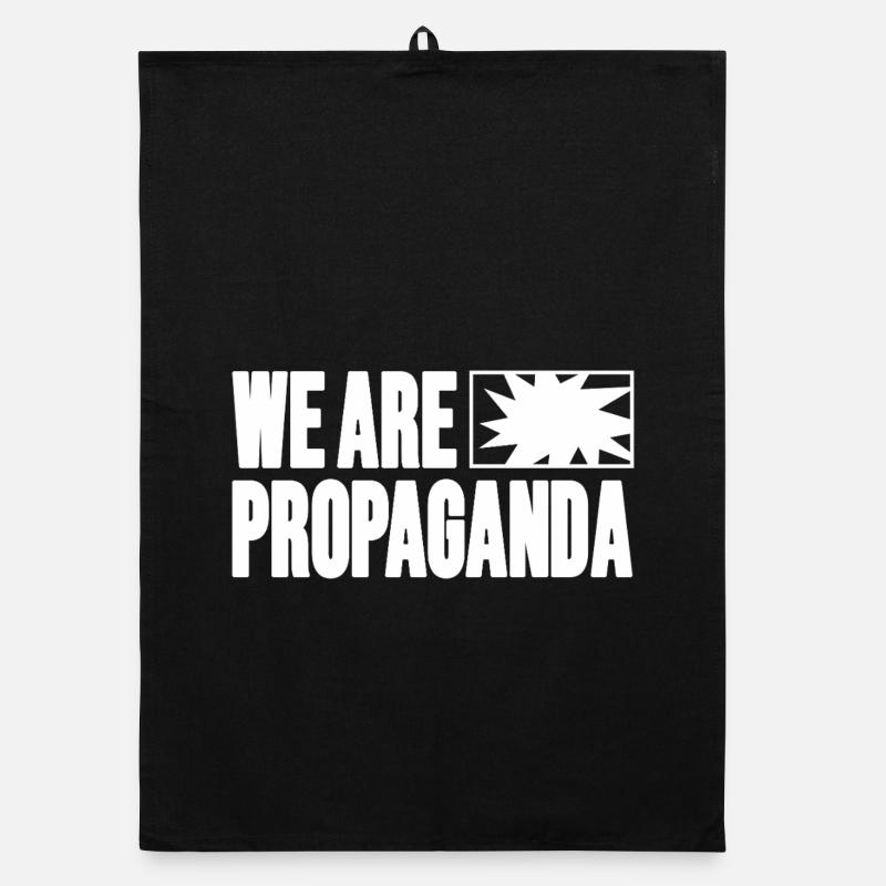 Wir sind Propaganda Organic Geschirrtuch