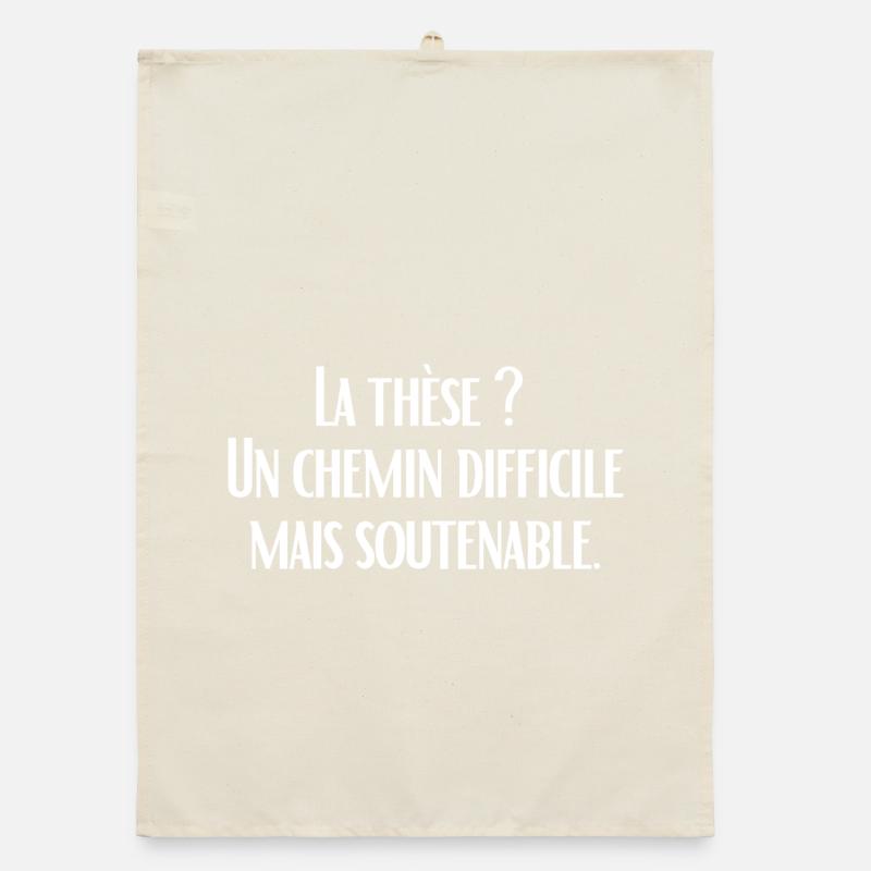 The thesis?  A difficult but sustainable path. Organic dish towel