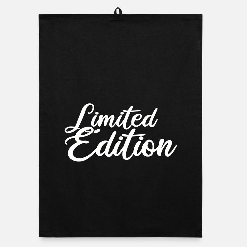 Limited Edition - Organic Geschirrtuch - Schwarz