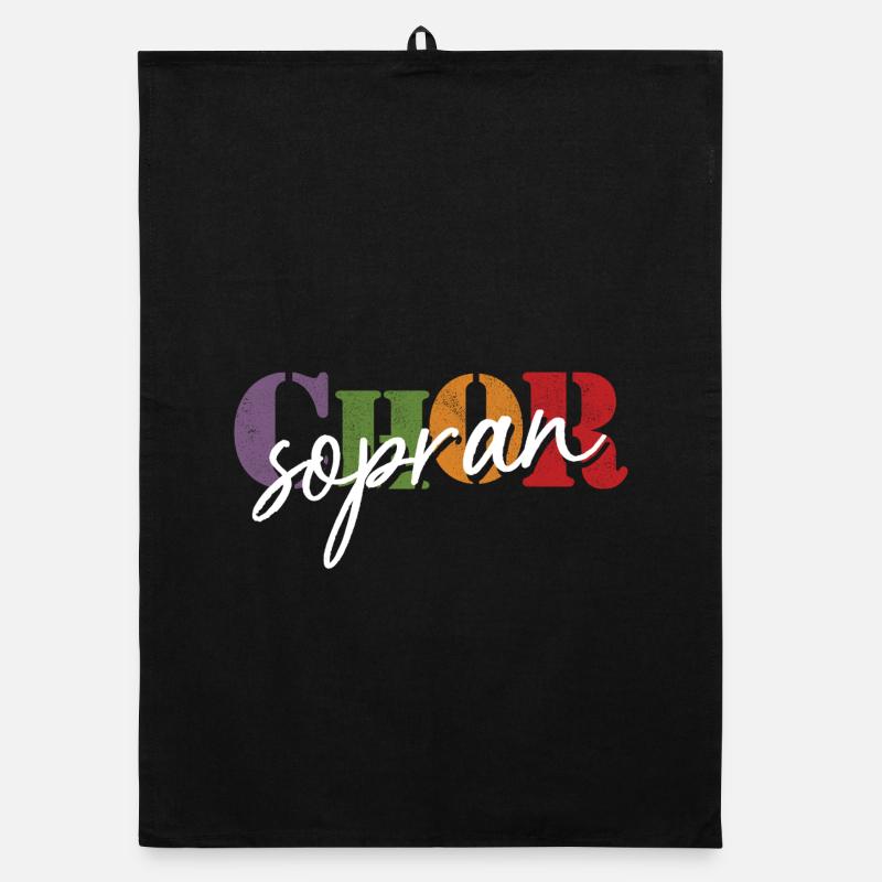 Choir Soprano Organic dish towel