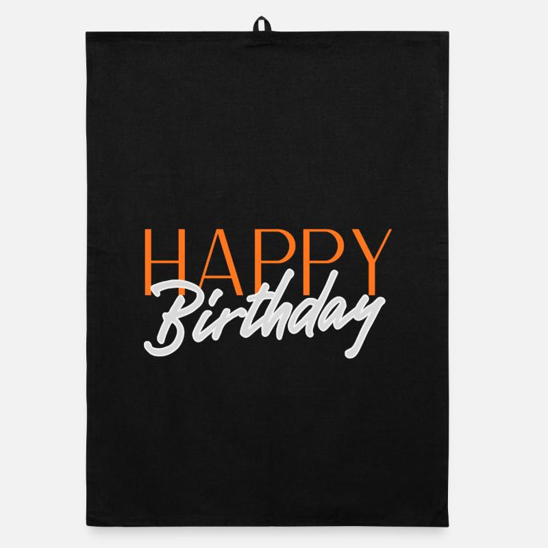 Bon anniversaire Torchon bio