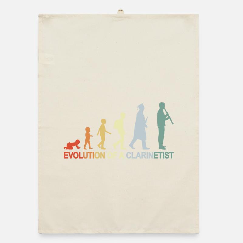 Clarinet Evolution Organic dish towel