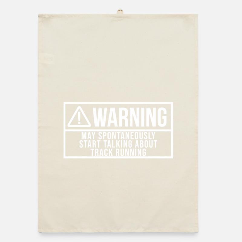 Track Runner Organic dish towel