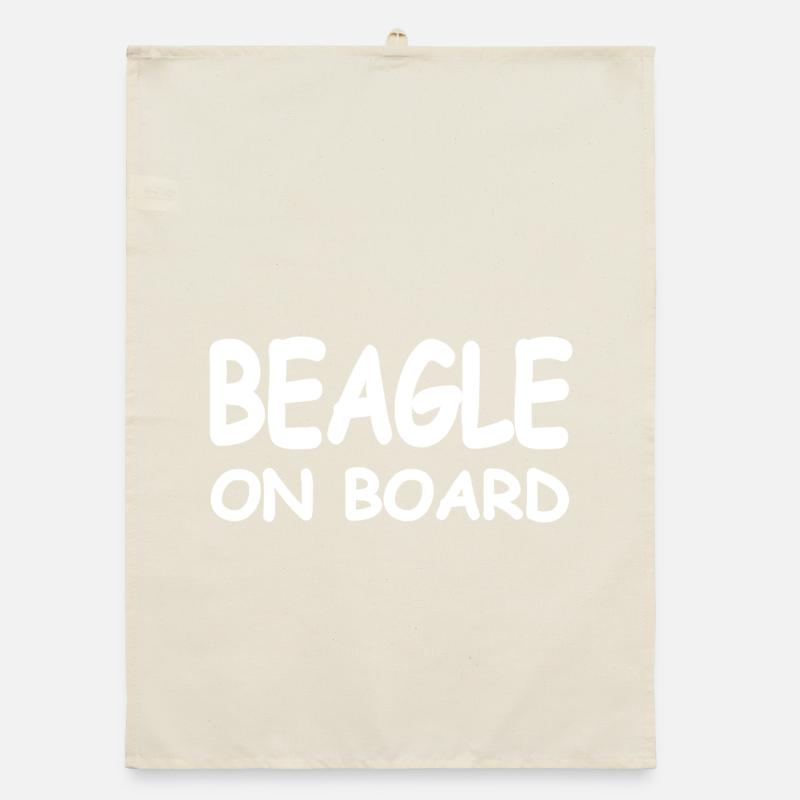 Beagle Organic Geschirrtuch
