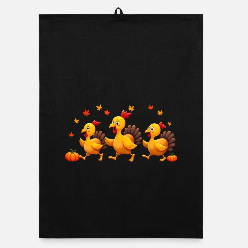 Bébé dinde de Thanksgiving Torchon bio