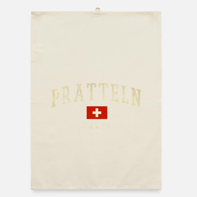 Emblème de Pratteln Suisse Torchon bio