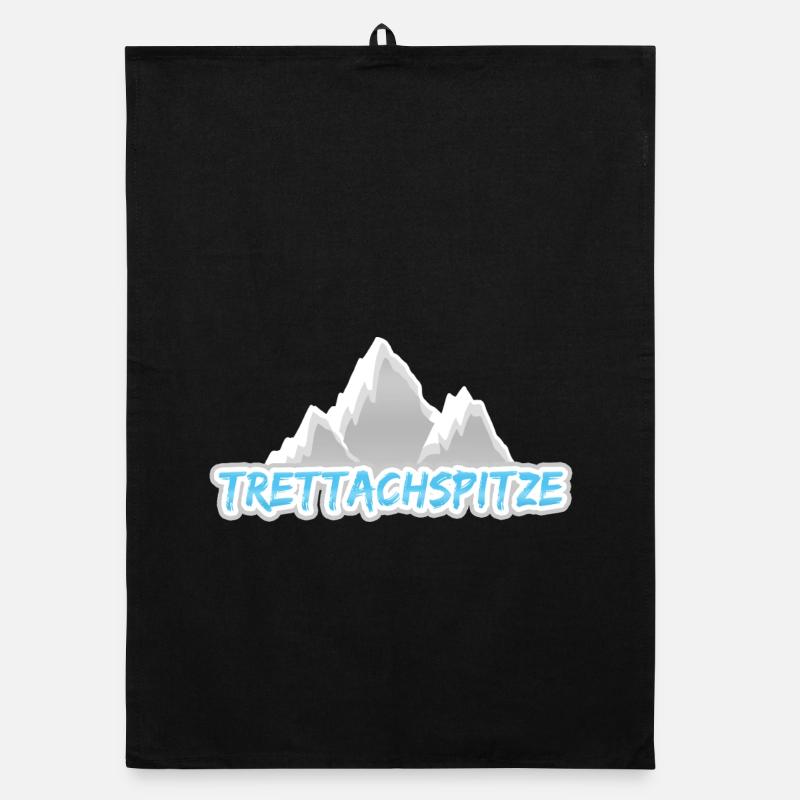 Trettachspitze als Berg Organic Geschirrtuch