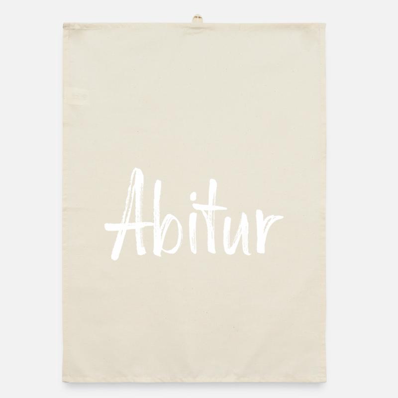 Conception des lettres manuelles de l’Abitur Torchon bio