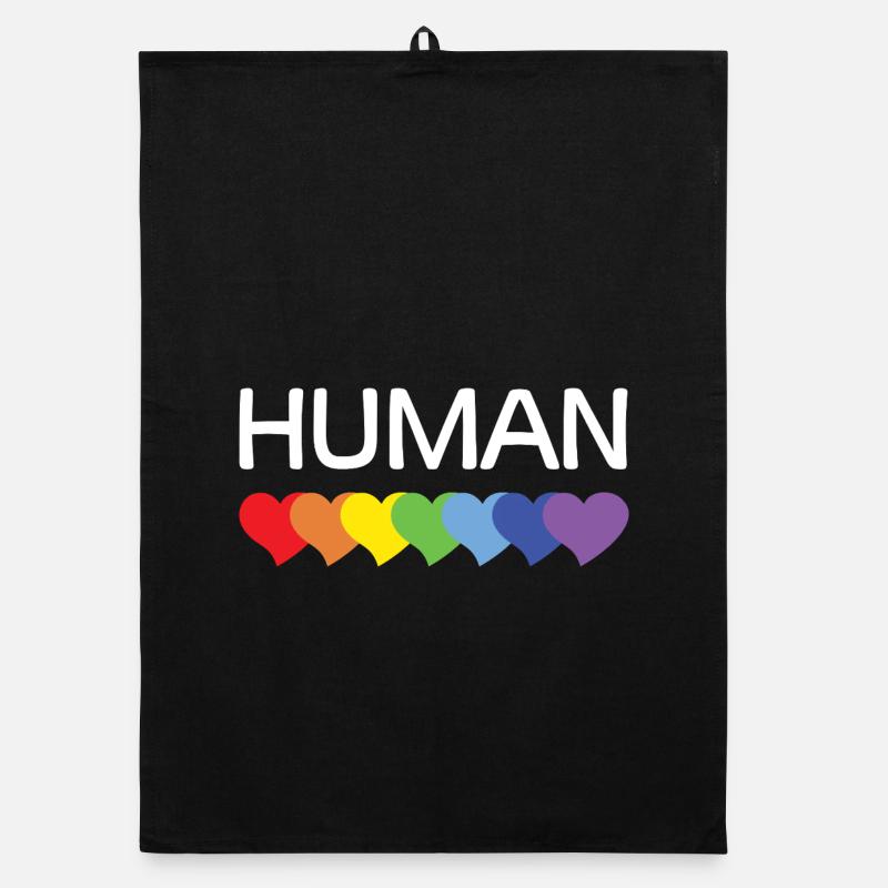 LGBTQ-Pride-Monat – Wir sind alle Menschen Organic Geschirrtuch