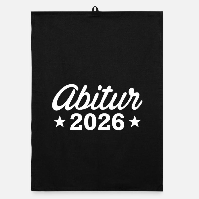 Abi 2026 - Abitur - Don | Conception minimale Torchon bio