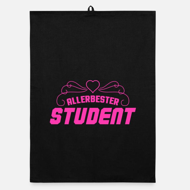 Allerbester Student Organic Geschirrtuch