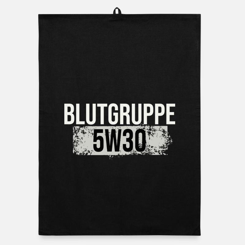 Mechanic Mechanic Workshop Blood Type Organic dish towel