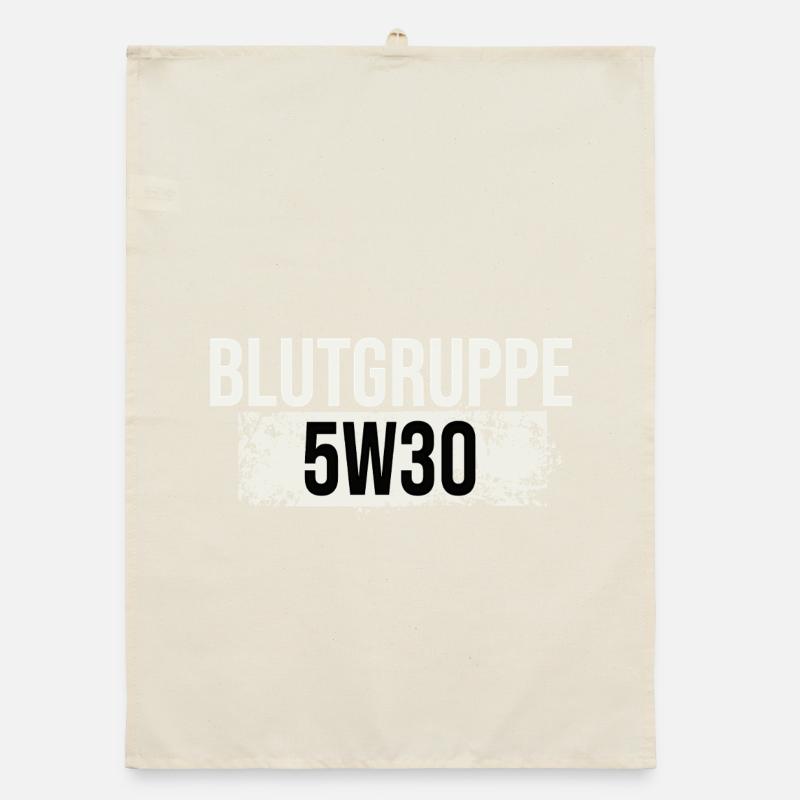 Mechanic Mechanic Workshop Blood Type Organic dish towel