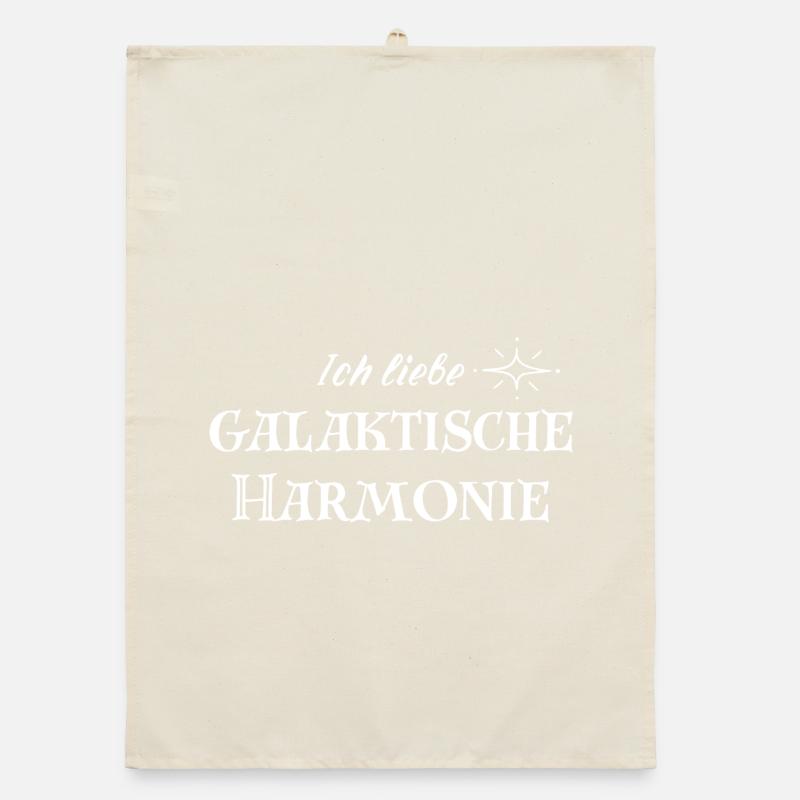 HARMONIE – Galaktisches Statement Mode Organic Geschirrtuch