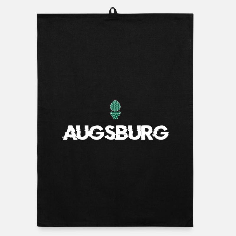 Augsburg Augsburger - Organic Geschirrtuch - Schwarz