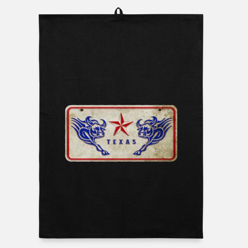 Texas Bull Shield Organic dish towel