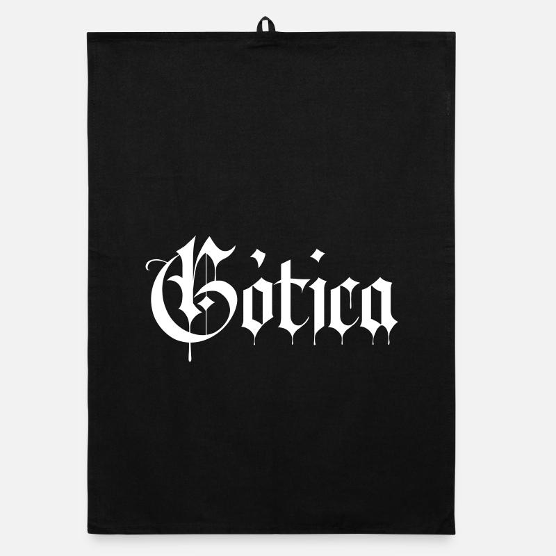 Gothic Organic dish towel