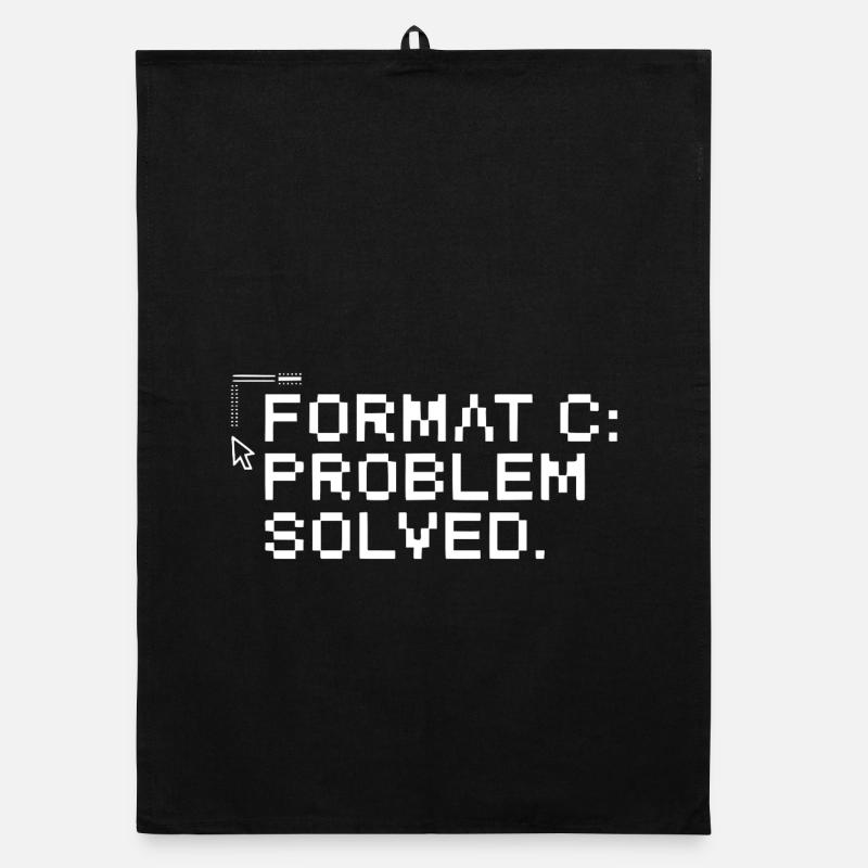 Format c: problem solved. Organic Geschirrtuch