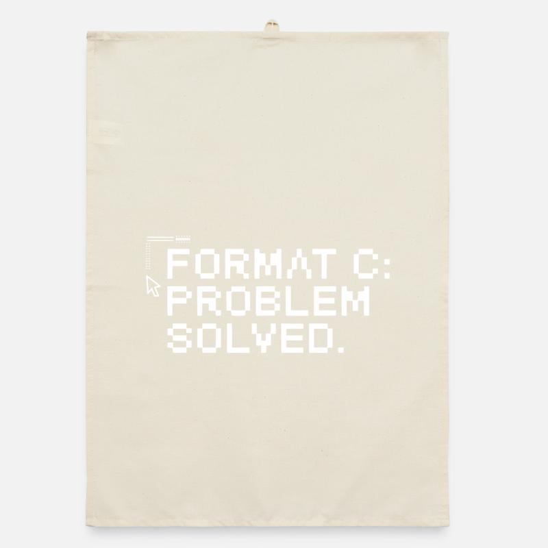 Format c: problem solved. Organic Geschirrtuch