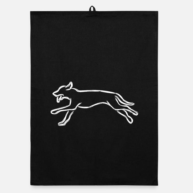 Dog Organic dish towel