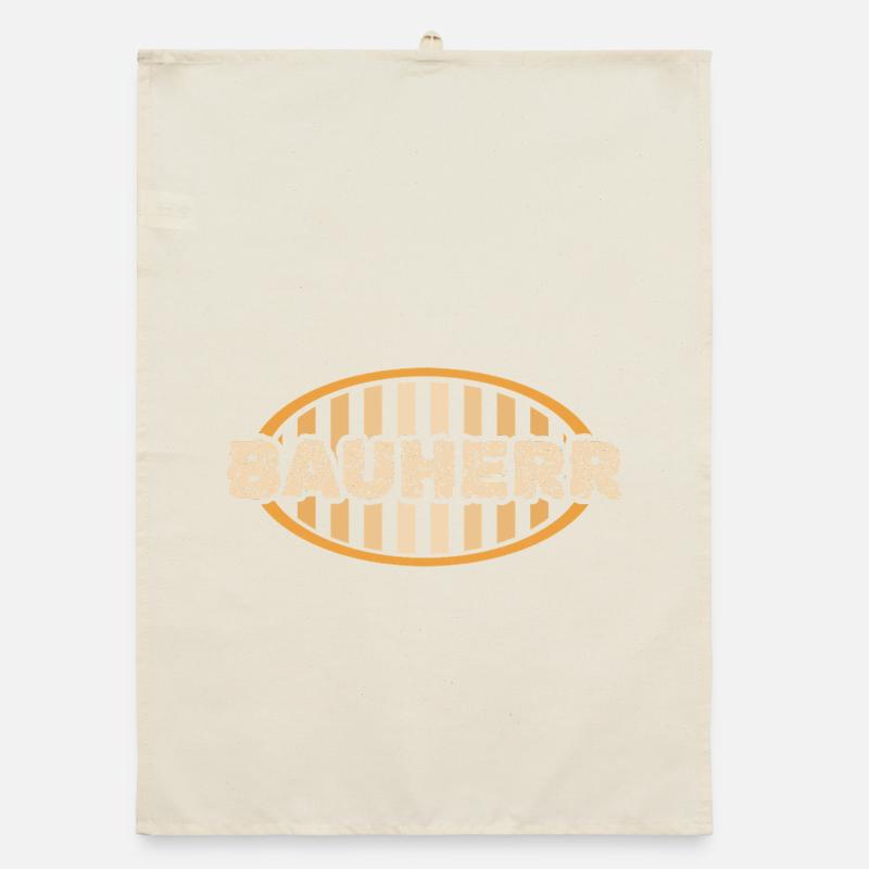 Gift for builder Organic dish towel