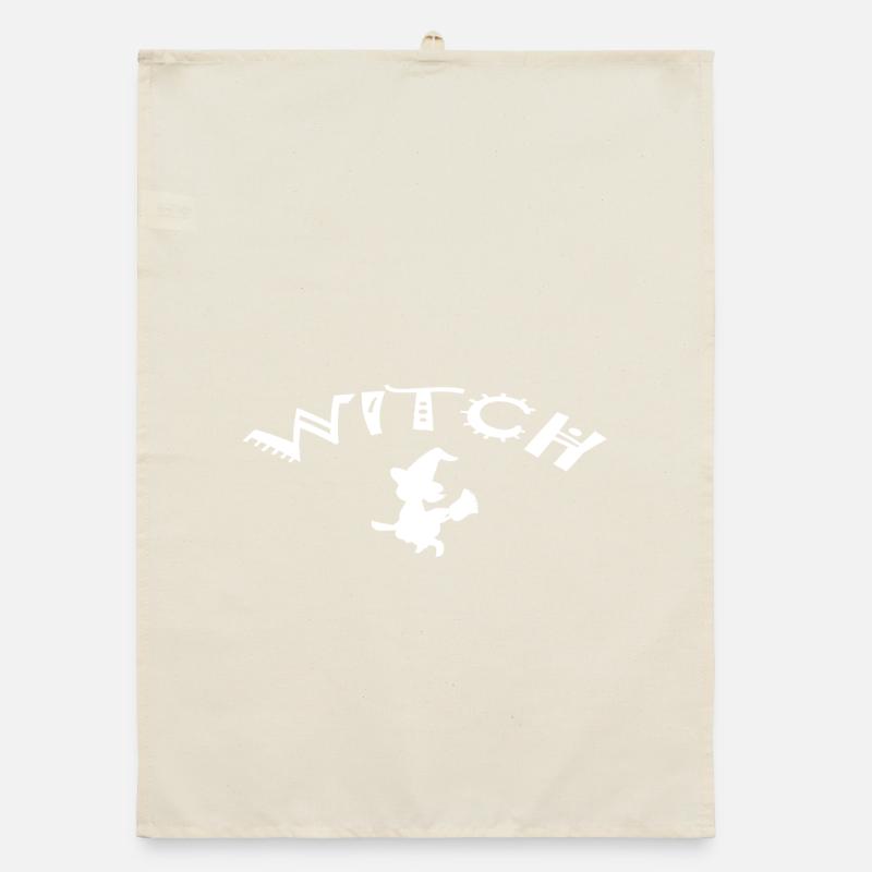 Witch Organic dish towel