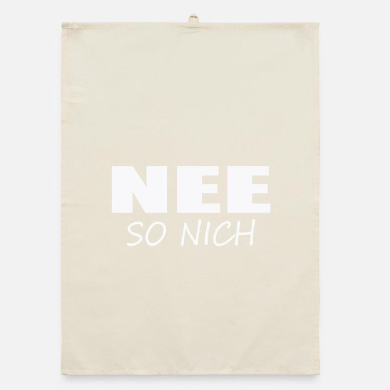 NON, PAS COMME ÇA Torchon bio