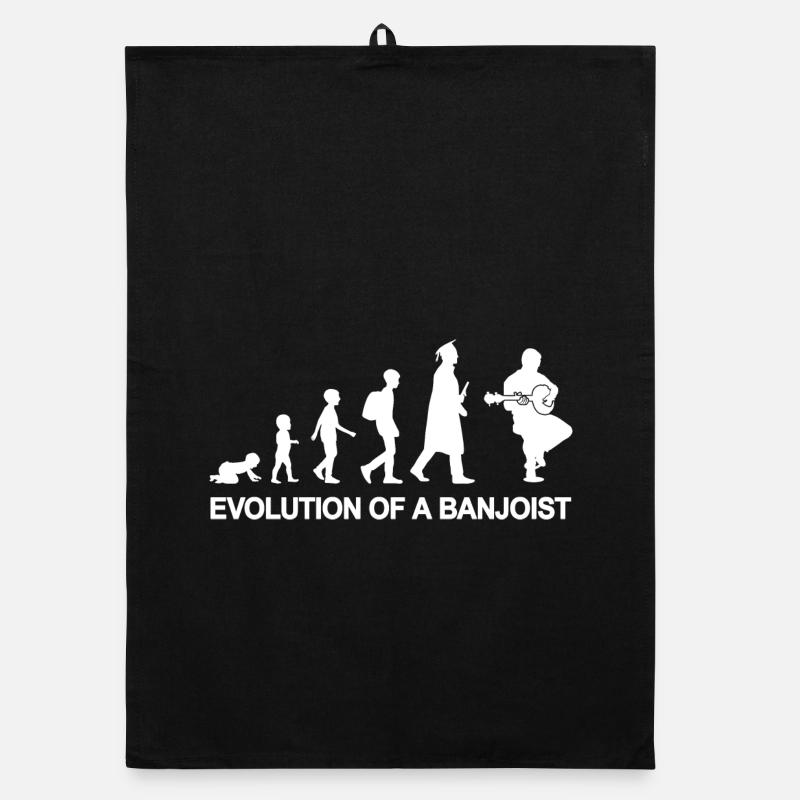 Development of a Banjo Player Organic dish towel
