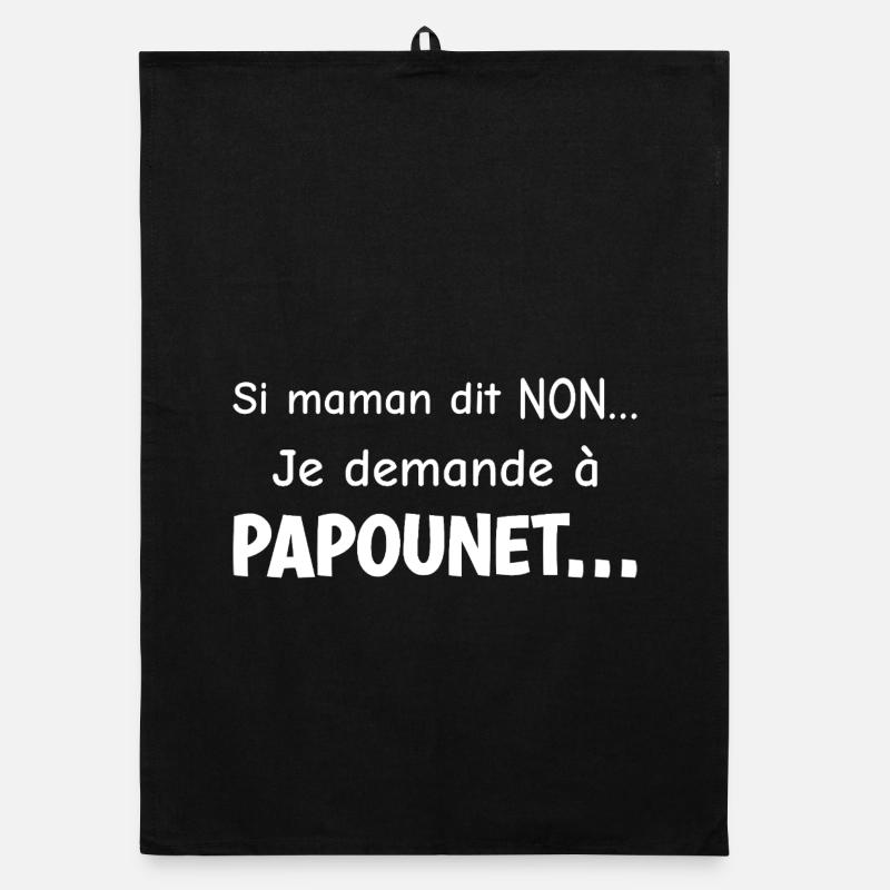 Papounet Complice Torchon bio