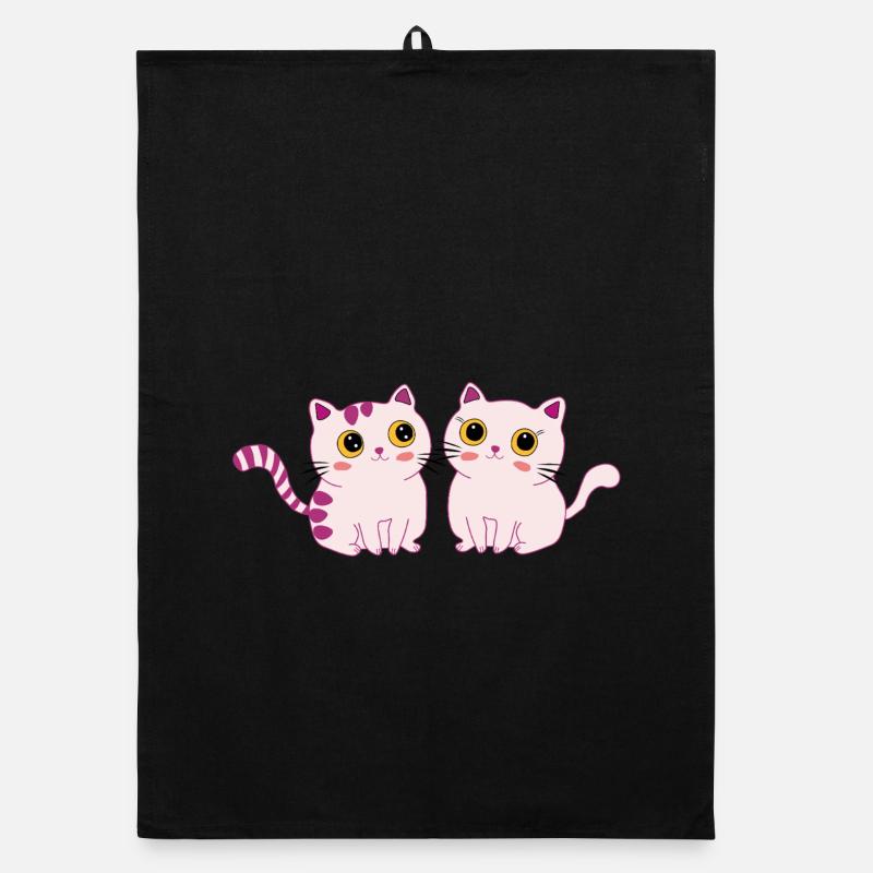 chats mignons Torchon bio