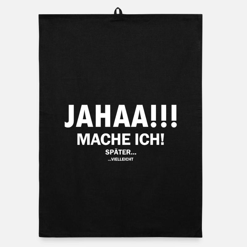 Yes! I'll do it later maybe funny saying Organic dish towel
