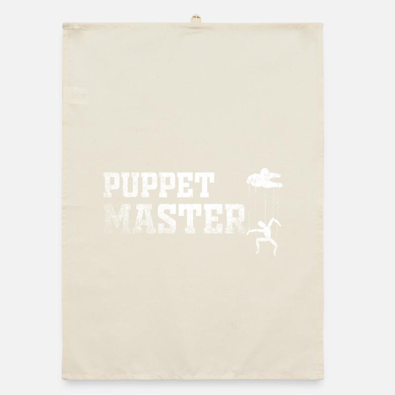 Puppet Master Marionette Organic Geschirrtuch