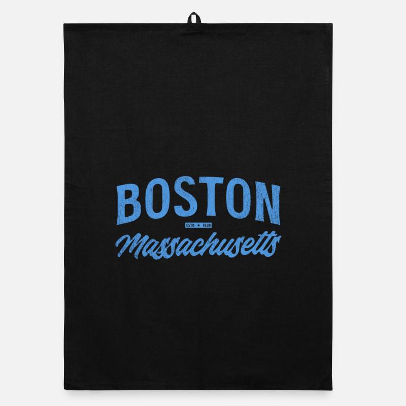 Boston, Massachusetts Vintage Script Torchon bio