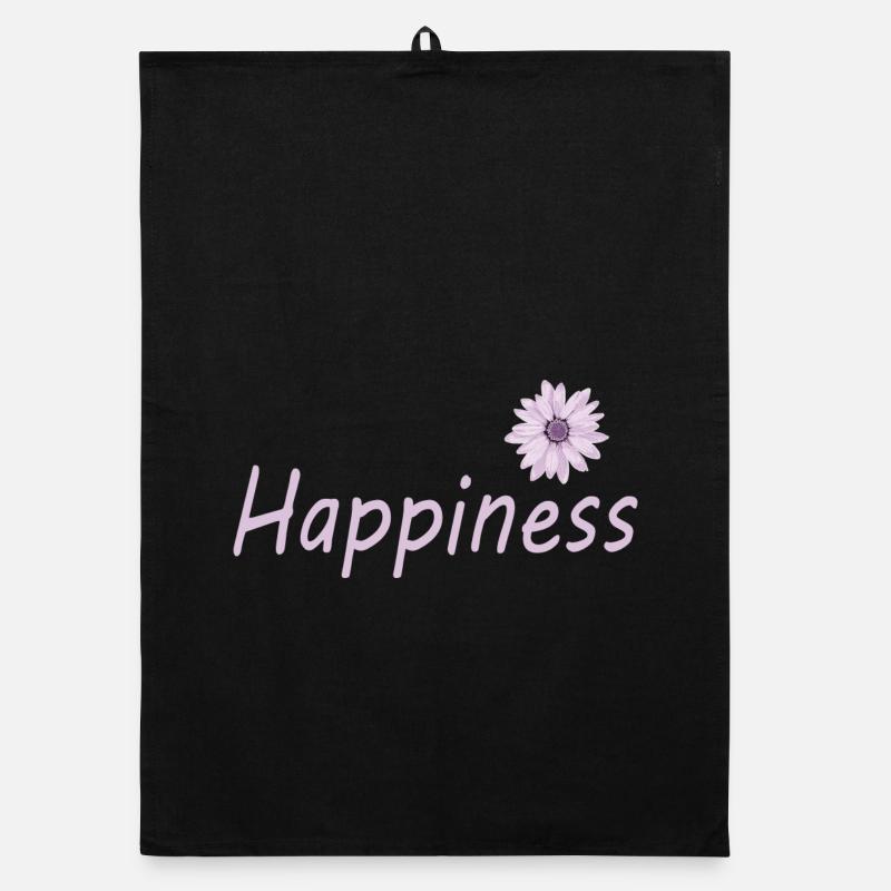 HAPPINESS Organic Geschirrtuch