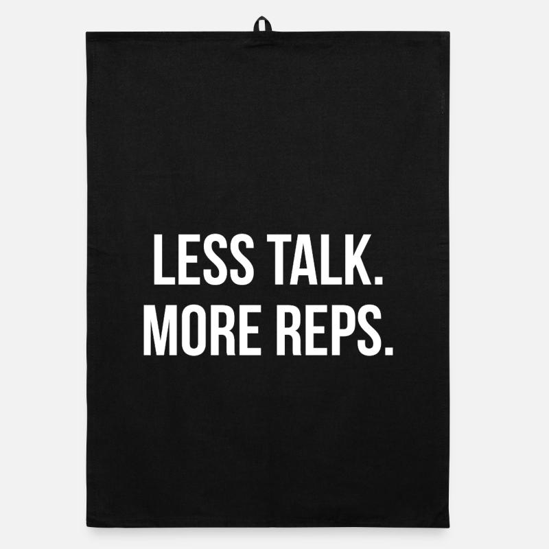 LESS TALK. MORE REPS. | Greyline Official Organic Geschirrtuch