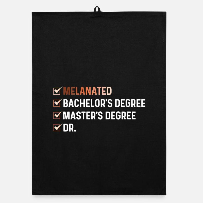 Maître Bachelor Melanated Dr – HBCU Pride Torchon bio