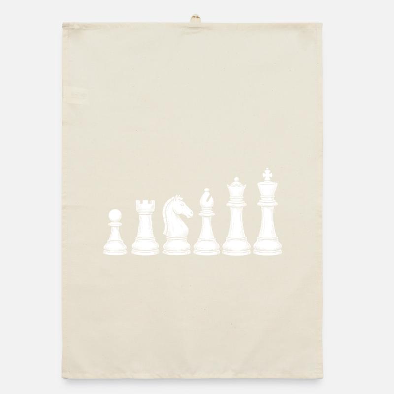 Ornamental Chess Knight – Design Organic dish towel