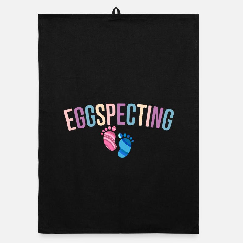 Eggspecting : grossesse de Pâques révèle une maman mignonne Torchon bio