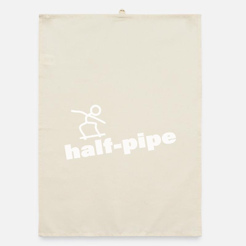 half pipe Organic dish towel