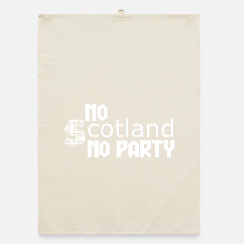 Bold Celtic Text Art Organic dish towel