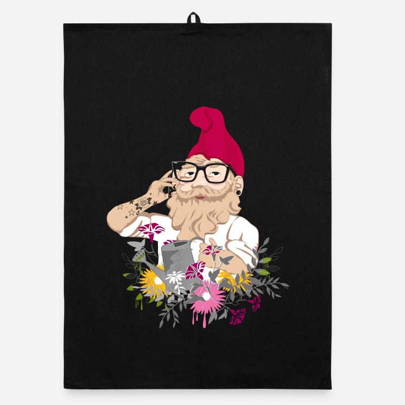 Garten Hipster Organic Geschirrtuch