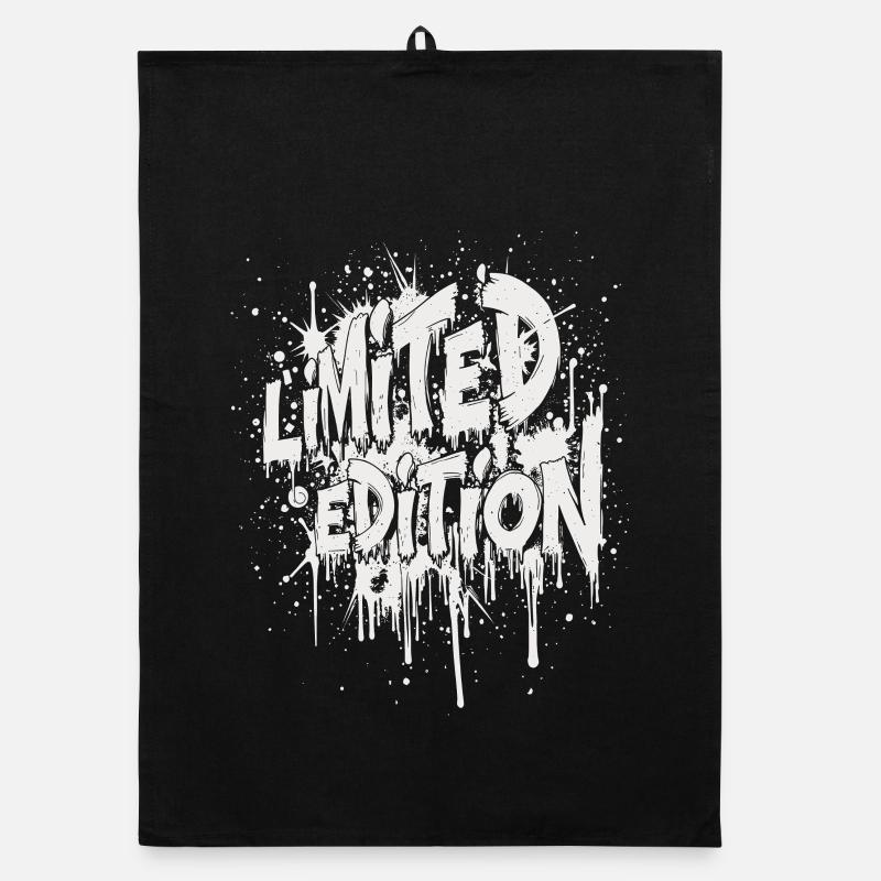 Édition limitée splash cadeau d’anniversaire grunge Torchon bio