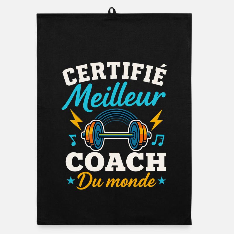Certified Best Coach in the World Organic dish towel