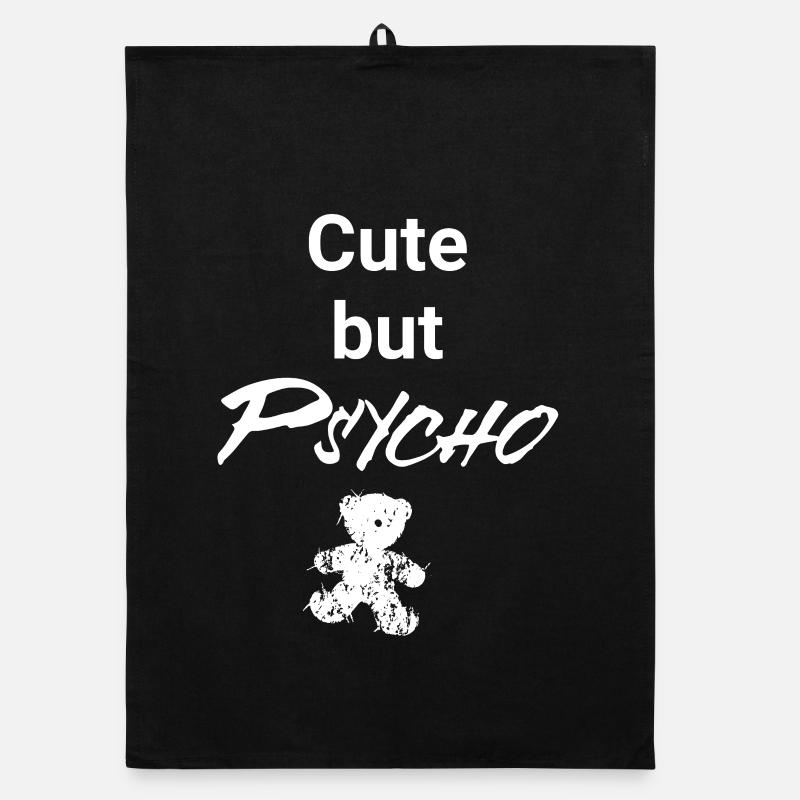 Mignon mais psychopathe - Teddy Edition Torchon bio