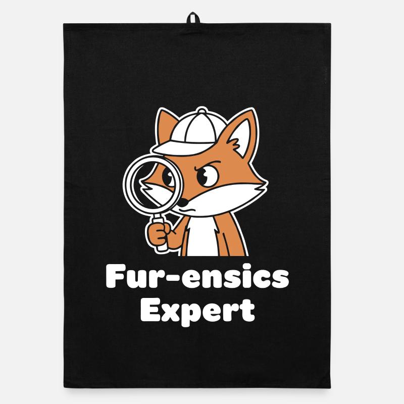 Fur-ensics Détective Fox Torchon bio