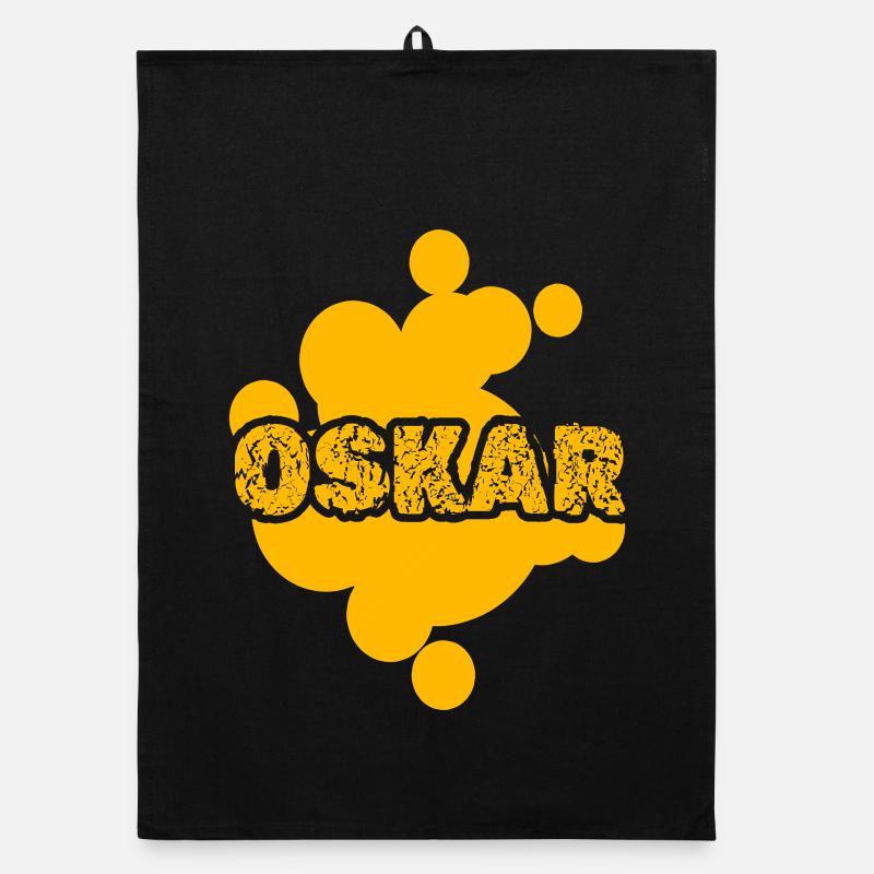 Oskar als Maler Organic Geschirrtuch