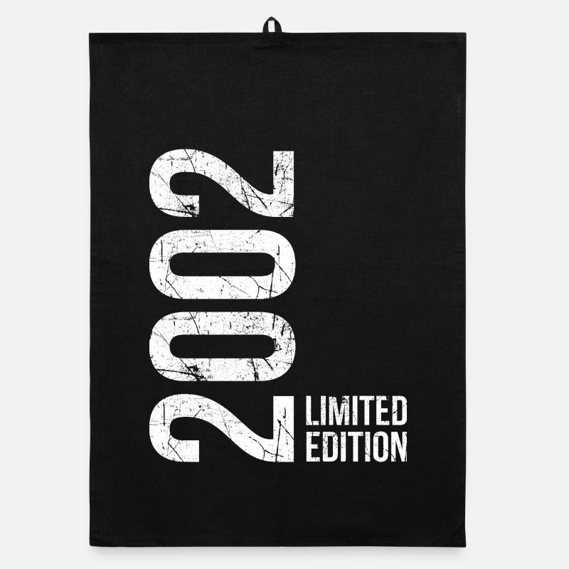 Année de naissance 2002 – 24 ans de fierté Torchon bio